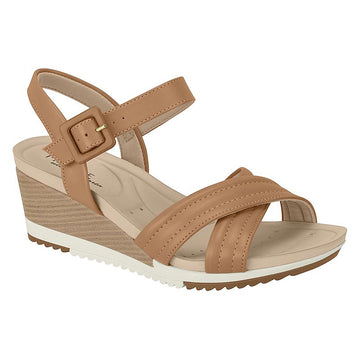 Modare 7123-124 Comfort Wedge in Camel Napa